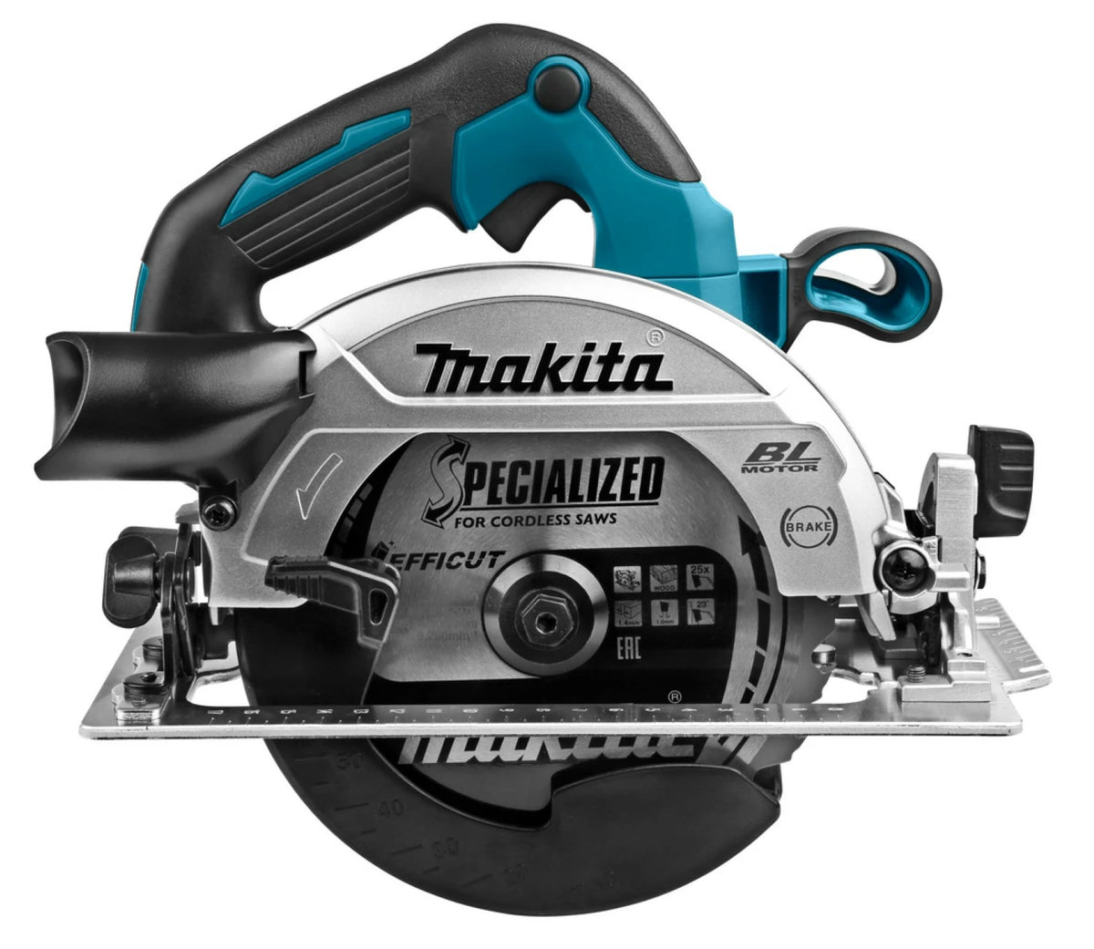 Makita DHS660RTJ 18V Li-Ion Accu cirkelzaag set (2x 5.0Ah accu) in Mbox - 165mm - koolborstelloos