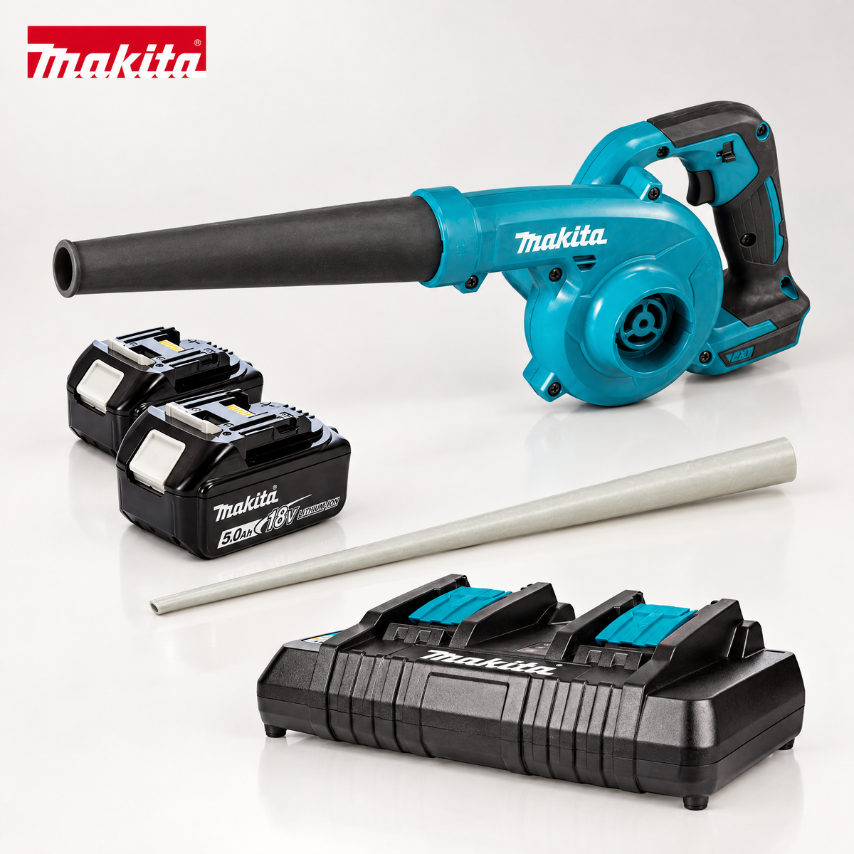 Makita DUB185 18V LXT accu-blaas- en zuigmachine - 288 km/h